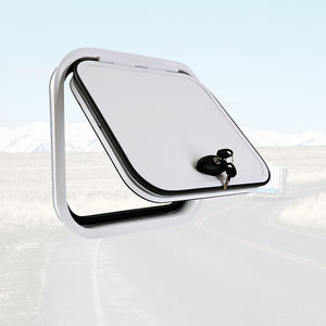 Meilleure qualité accessoires de Camping RV <span class=keywords><strong>coin</strong></span> rond blanc camping-car porte à bagages pour remorque camping-car - Product Image 1