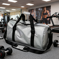 Sac de sport surdimensionné 50L Sac à dos de gym avec plusieurs compartiments Sac de voyage robuste pour le camping et les sports