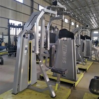 Máquina de Entrenamiento Multifuncional ST-1007 Ajustable para Deltoides Posteriores/Pectorales, Entrenamiento de Fuerza para Profesionales