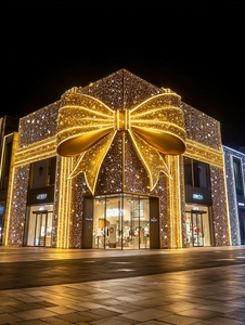 Trang trí Giáng sinh thương mại ngoài trời 2D <span class=keywords><strong>LED</strong></span> lớn hình ảnh Giáng sinh chiếu sáng đường phố - Product Image 4