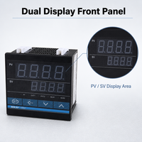 Contrôleur de température numérique PID CD901, affichage LED USB industriel, double sortie relais, double alarme, boîtier en plastique pour l'automatisation