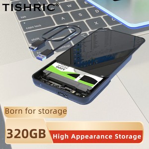 Tishric <span class=keywords><strong>320GB</strong></span> HDD 2.5-inch Sata đĩa cứng với vỏ USB 3.0 bên ngoài Ổ cứng 320G Ổ đĩa cứng hỗ trợ nhiều hệ thống - Product Image 2