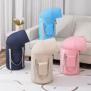 Cubo plegable para baño de pies de 10-15L, aislado y portátil para uso en el hogar y el dormitorio. - Product Image 1