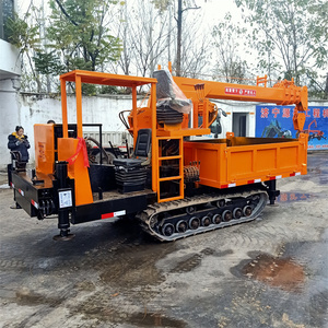 China Professional Manufacture Crawler Mounted Portable Mini <b>Crane</b> Capacity Steel Plate Construction Farm Home Use 490 - Product Image 6