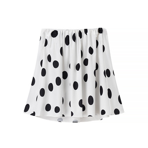 Pb & Za <span class=keywords><strong>Set</strong></span> Phụ Nữ 2 Mảnh 2025 Thời Trang <span class=keywords><strong>Polka</strong></span> <span class=keywords><strong>Dot</strong></span> In <span class=keywords><strong>Set</strong></span> Cổ Điển Strapless Vest Nữ Áo Ghi Lê + Quần Phù Hợp Với Phụ Nữ - Product Image 3