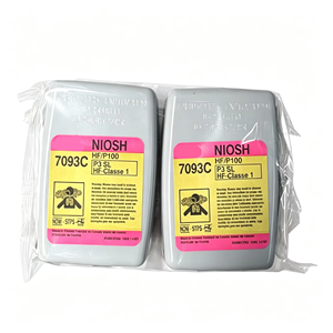 Respirador <span class=keywords><strong>de</strong></span> Media Cara para Protección Industrial 7093C con Certificación NIOSH, Filtro <span class=keywords><strong>de</strong></span> Cartucho P100 para Gases Orgánicos, para Seguridad Laboral (Venta al Por Mayor) - Product Image 1