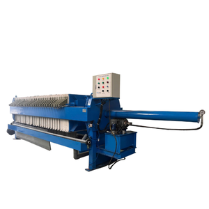 Máquina automática de prensa de filtro hidráulica para tratamiento de lodos y aguas residuales con 30 placas de filtro y capacidad de 1000L por hora - Product Image 2