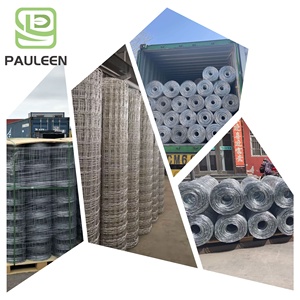 Pagar keamanan jala kawat galvanis panas untuk pagar olahraga kuda bingkai logam penutup Peternakan Lapangan persegi - Product Image 5