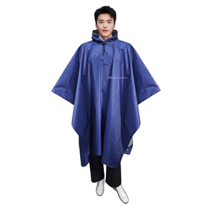 Poncho Impermeable Multifuncional Ligero y Reutilizable, Lona de Emergencia <span class=keywords><strong>Plegable</strong></span> para Senderismo, para Adultos - Product Image 4