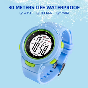 Reloj Digital con Retroiluminación EL, Venta al Por Mayor Directo de Fábrica, Relojes Baratos, Cronómetro, Reloj Digital de Plástico, Formato 12/24 Horas - Product Image 1