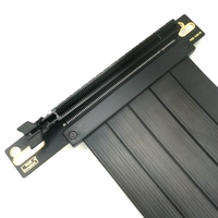 Récemment vente chaude Pcie 4.0*16 90 degrés à 180 degrés adaptateur de carte graphique universel câble d'extension câble Riser