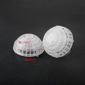 Boule d'aménagement paysager pour <span class=keywords><strong>aquarium</strong></span> en plastique, flottante et coulante, pour plantes aquatiques et nid de crevettes, avec <span class=keywords><strong>mousse</strong></span> - Product Image 4