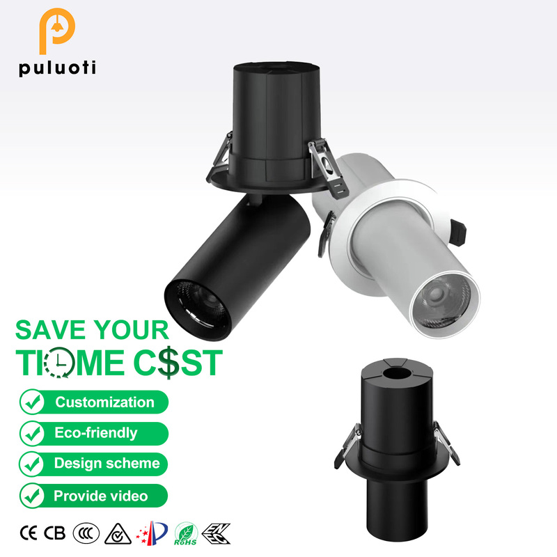 PULUOTI Recessed Cut 55mm 75mm 95mm
