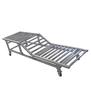 Sanayi için taşınabilir eğimli merdiven silindiri montaj hattı merdiven makaralı konveyör - Product Image 3