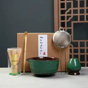 גרדיאנט שיר צבע שיר שושלת במבוק תה מברשת סט מאה ספרים דוכן & קרמי תה טקס קפה & שירות קפה - Product Image 6