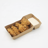 Loyo – plateau de pépites de poulet à compartiment, boîte jetable de chips, emballage de restauration rapide