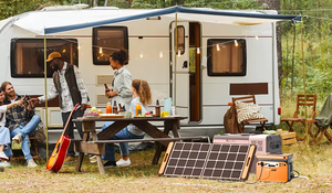 Générateur d'énergie solaire portable 600W avec charge en direct intégrée - Product Image 2