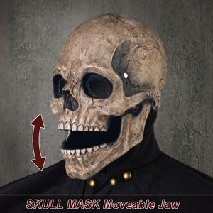 Máscara <span class=keywords><strong>de</strong></span> <span class=keywords><strong>Calavera</strong></span> <span class=keywords><strong>Realista</strong></span> <span class=keywords><strong>de</strong></span> Látex para Fiesta, Casco <span class=keywords><strong>de</strong></span> Halloween, Máscara <span class=keywords><strong>de</strong></span> Esqueleto <span class=keywords><strong>de</strong></span> Cabeza Completa con Mandíbula Móvil, Máscara <span class=keywords><strong>de</strong></span> <span class=keywords><strong>Calavera</strong></span> - Product Image 3
