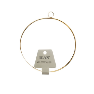 Anello in metallo Ilan da 15 cm, rotondo, in ferro, per artigianato e creazione di gioielli - Product Image 1