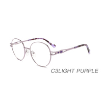Nouvelle conception 2024, monture optique classique en métal Haoya, fabrication en gros pour femmes, JP24601 CN ZHE