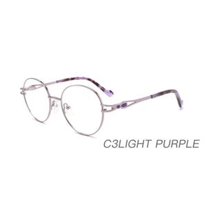 Nouvelle conception 2024, <span class=keywords><strong>monture</strong></span> optique classique en métal Haoya, fabrication en gros pour femmes, JP24601 CN ZHE - Product Image 4