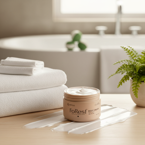 Nouvelle grande capacité 300g Forest Mild Body Cream Crème sèche haute humidité avec soin - Product Image 3