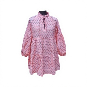 Vestido Maxi Bodycon Indio Hecho a Mano 100% Algodón para Mujer, Estampado Floral Festivo con Tirantes Ajustables y Bordado a Mano - Product Image 1