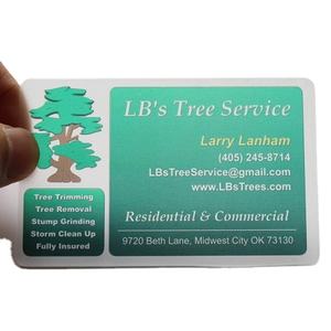 Carte de visite professionnelle en PVC transparent imprimée par sérigraphie pour une identification facile - Product Image 3