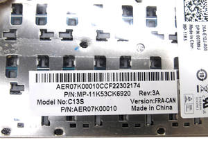 Teclado para Portátil <span class=keywords><strong>DELL</strong></span> <span class=keywords><strong>Inspiron</strong></span> 13Z 5323 14Z <span class=keywords><strong>5423</strong></span> Vostro 3360 India en Negro con Marco Nuevo - Product Image 2