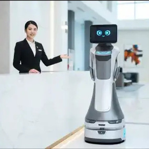 Robots commerciaux humanoïdes de réception artificielle intelligente de haute technologie professionnelle - Product Image 5