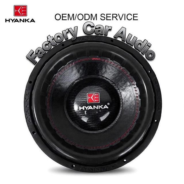 HYANKA BSF-15-2/4 15" 2000W RMS 88dB Car Subwoofer Speakers Direct Factory Source for Universal Car Stereo System
