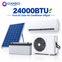 AC Tenaga Surya 24000BTU Offgrid Hybrid untuk Penggunaan Rumah Tangga