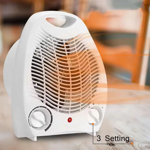 Stufa <span class=keywords><strong>Elettrica</strong></span> Portatile di Alta Qualità PTC 2000W, Mini Termoventilatore con Protezione da Ribaltamento e Surriscaldamento per Interni, Camera da Letto e Casa - Product Image 5