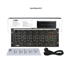 มิกเซอร์เสียงแบบแร็ค USB 5 ช่อง CM200 สำหรับขายส่งออนไลน์ พร้อม EQ สามย่านความถี่ในแต่ละช่อง - Product Image 2