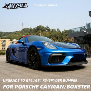 [1979LL] Kit de Carrocería para Porsche Cayman <span class=keywords><strong>Boxster</strong></span> <span class=keywords><strong>981</strong></span> de 2013, 2014 y 2015 con Parachoques Delantero, Actualización a Kits de Carrocería GT4RS Spyder - Product Image 3