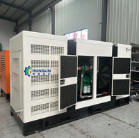 Generador Silencioso de Gas Natural, Biogás/Gas de Síntesis, 100 KW/125 KVA/150 KVA, Trifásico, 4 Hilos, Refrigerado por Agua, 95% de Eficiencia, Motor Weichai