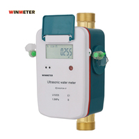 Haute qualité DN15-DN40 intelligent WIFI compteur d'eau à ultrasons prépayé tuyau en laiton Wi-Fi débitmètre d'eau à ultrasons