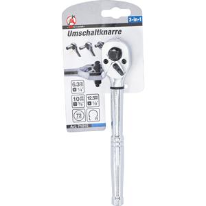 ทำมันเองวงล้อเหล็กแข็งฟันละเอียด3-in-1 6.3มม. (1/4 ")/10มม. (3/8")/12.5มม. (1/2 ") - Product Image 4