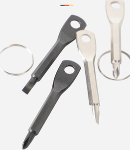 Destornillador Llavero Multifunción EDC para Exteriores, Herramienta de Reparación de Bolsillo, Destornillador Phillips y de Cabeza Plana - Product Image 6
