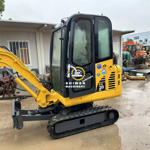 Excavadora Usada Barata Komatsu PC20 Tipo Oruga con Motor y Bomba de Engranajes Originales Japoneses, Rodamientos, 2 Toneladas, Inspección de Video Probada - Product Image 6