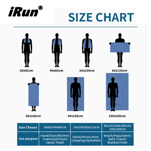 <span class=keywords><strong>IRun</strong></span> personalizado frío entrenamiento gimnasio toalla deportes viajes senderismo al aire libre portátil refrigeración instantánea microfibra Toalla de refrigeración - Product Image 3