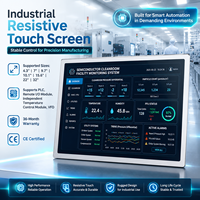 Mochuan Pantalla táctil Hmi de 15,6 pulgadas Modbus, pantalla Tft flexible programable de pulgadas para Control Modbus Plc