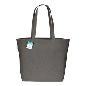Borsa shopper in cotone riciclato, merchandising sostenibile - Product Image 3