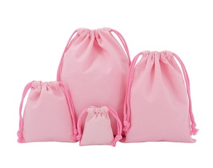 Bolsa de Joyería de Tela Gruesa con Logotipo Impreso Personalizado, Bolsa de Herramientas con Cordón de Lona de Algodón Natural con Logotipo - Product Image 1
