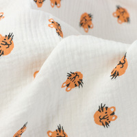 Vente en gros, tissu en coton pur 100%, imprimé, Patchwork, tissus de couture, édredon, couture, bricolage, tissu en coton de dessin animé/