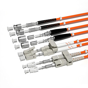 5 pièces/sac Câble de brassage <span class=keywords><strong>fibre</strong></span> <span class=keywords><strong>optique</strong></span> LC/UPC-ST/UPC MM Multimode 62.5-125 OM1 Simplex <span class=keywords><strong>Orange</strong></span> FTTH 1-5 mètres pour télévision par câble CATV - Product Image 6