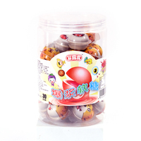Halal Aardspin Oogbol 3D Explosie Gummy Candy Fruitig Aroma Meerkleurig Flesverpakking Fabrieksdirect OEM