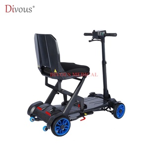 15kg Ultra Lightweight All Carbon Fiber Electric Mobility Scooter Folding Travel Handicapped Scooter for Disabled Scooter - Product Image 3