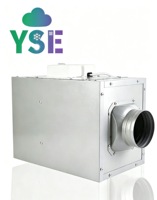 Ventilateur d'air frais silencieux unidirectionnel pour chambre d'hôtel, système de purification d'air mural, filtre PM2.5, ventilateur à faible bruit