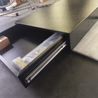 Boîte à outils en aluminium plate sur mesure, boîte de rangement pour véhicule, pour Ute et camions